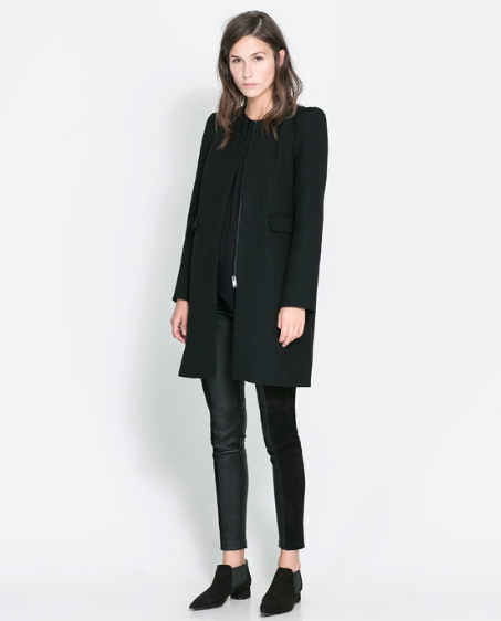 Zara Box Sleeve Coat